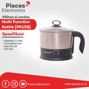 Pisces Kettle Multi Fungsi 1.5 Liter PK158
